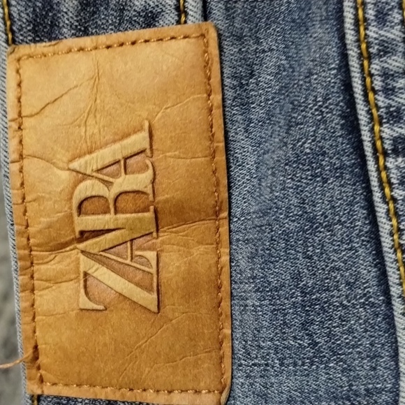Zara high rise skinny jeans Collection Denim Sz 4 - Picture 13 of 15